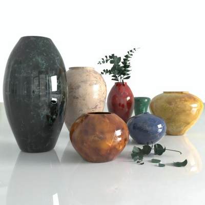 现代瓷器 陈设品 摆件